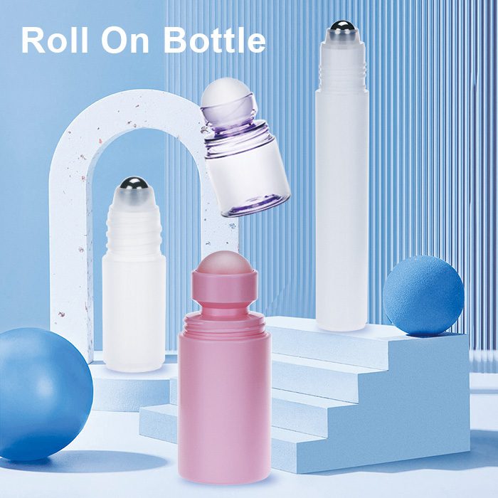 Variety Of Roll-On Bottles In Stylish Designs, Featuring Metal And Plastic Rollers For Precise Application